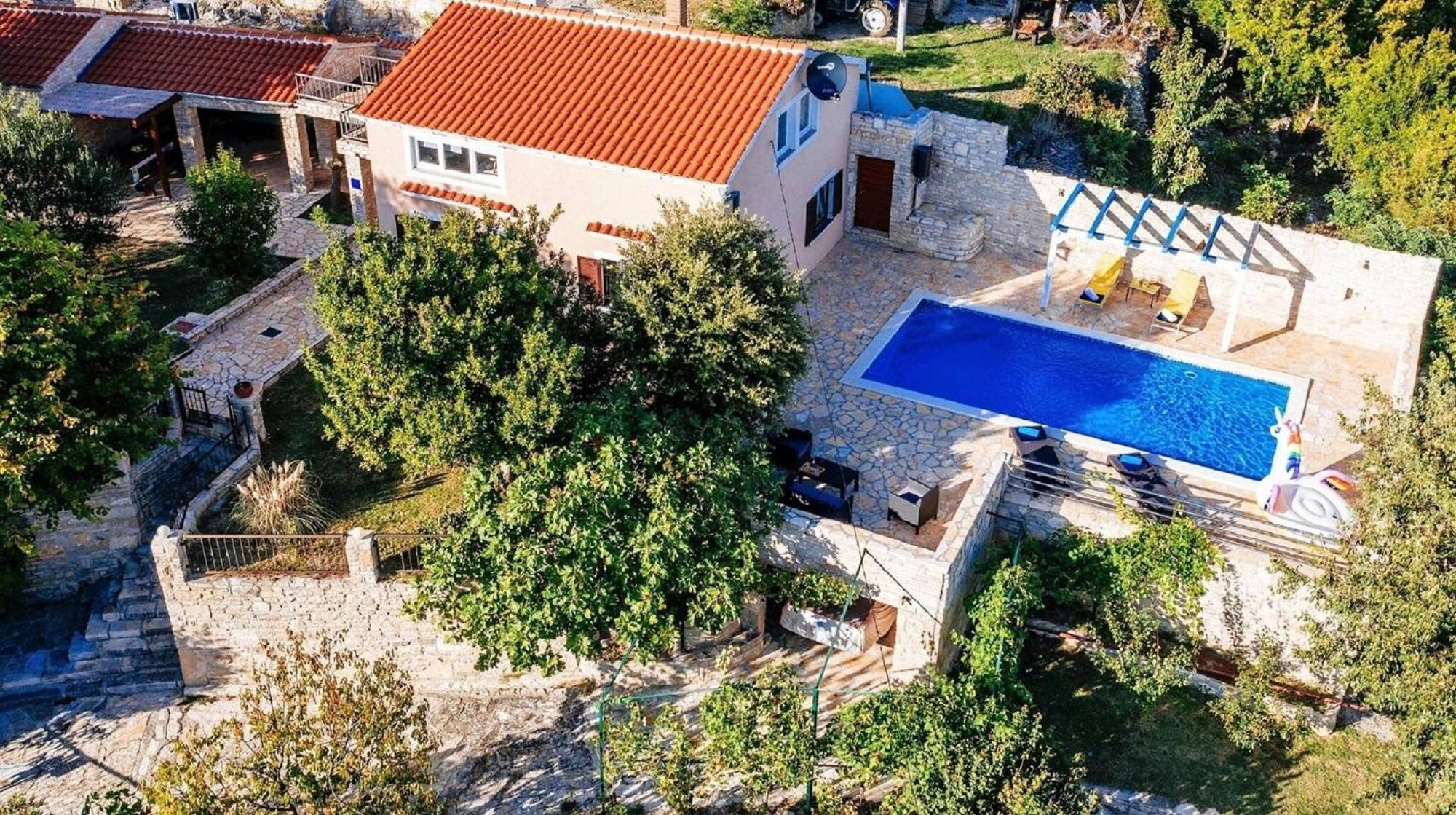 My Dalmatia - Holiday Home Korlat With Private Pool เบนโควัส ภายนอก รูปภาพ