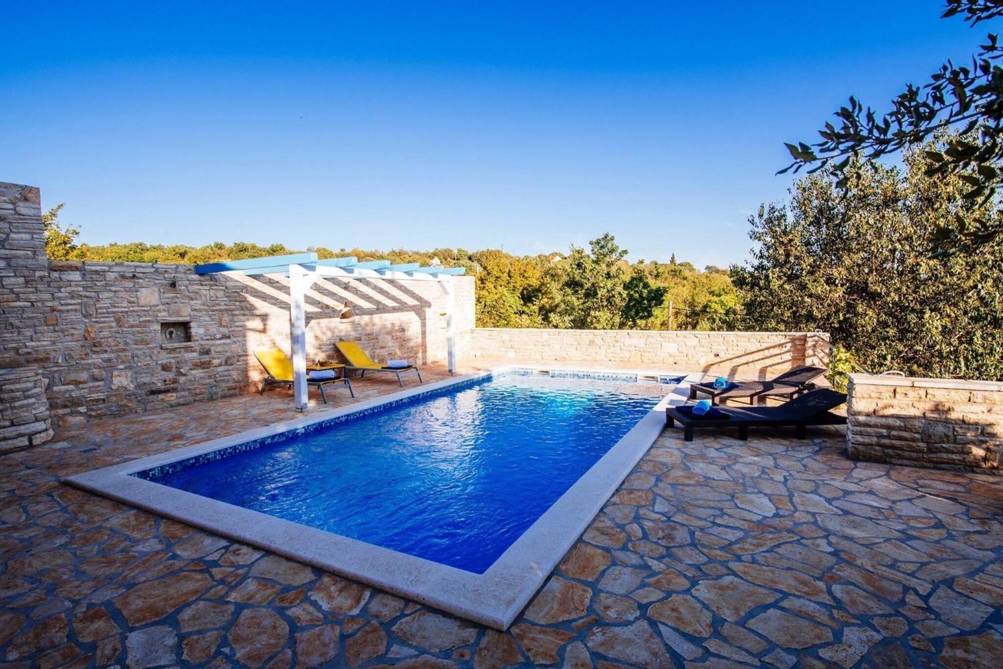 My Dalmatia - Holiday Home Korlat With Private Pool เบนโควัส ภายนอก รูปภาพ