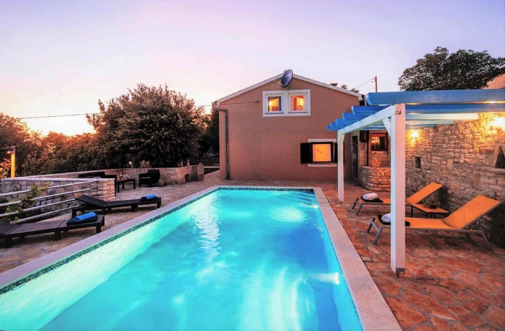 My Dalmatia - Holiday Home Korlat With Private Pool เบนโควัส ภายนอก รูปภาพ