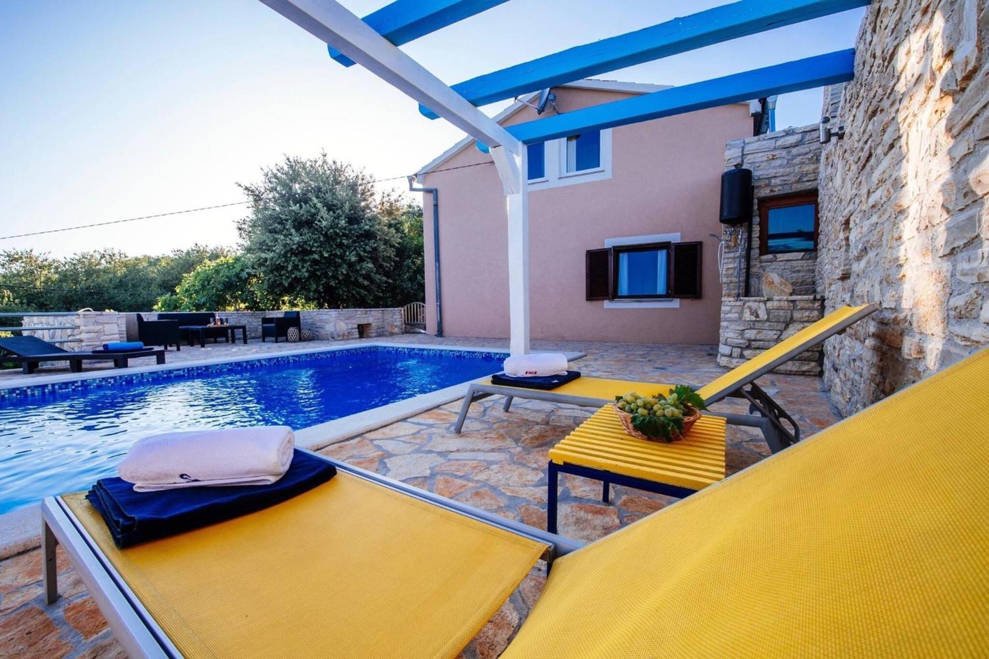 My Dalmatia - Holiday Home Korlat With Private Pool เบนโควัส ภายนอก รูปภาพ