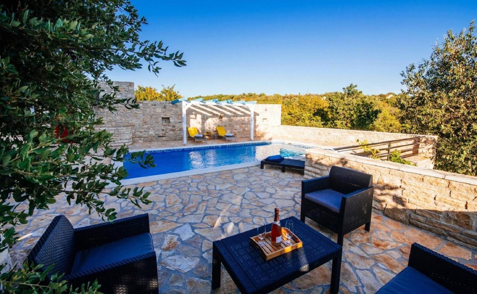 My Dalmatia - Holiday Home Korlat With Private Pool เบนโควัส ภายนอก รูปภาพ
