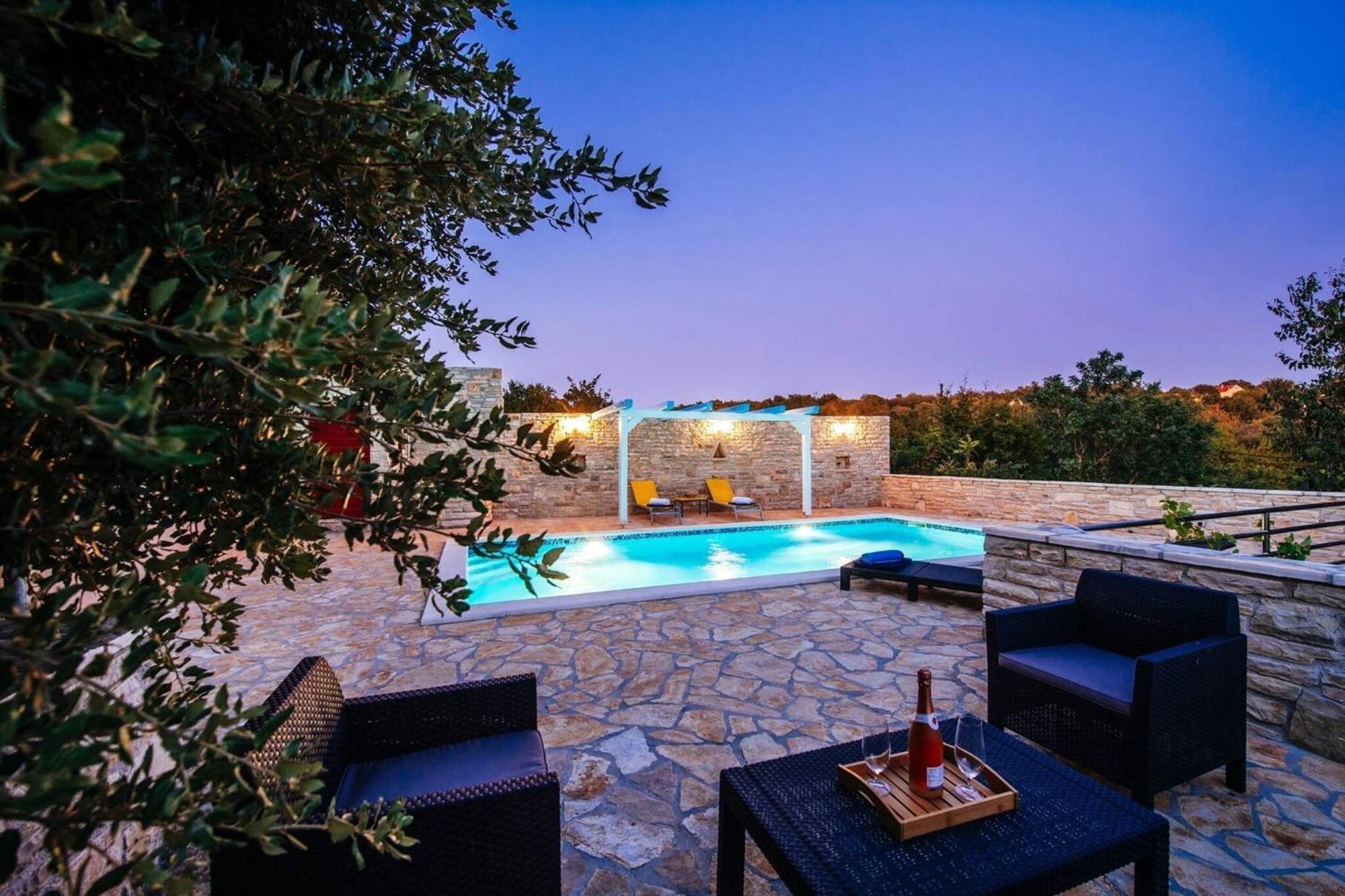 My Dalmatia - Holiday Home Korlat With Private Pool เบนโควัส ภายนอก รูปภาพ