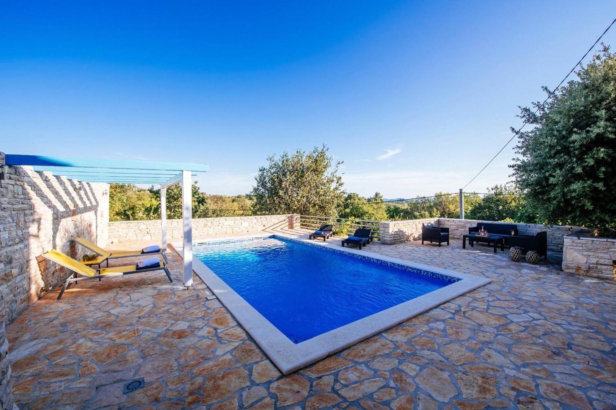 My Dalmatia - Holiday Home Korlat With Private Pool เบนโควัส ภายนอก รูปภาพ