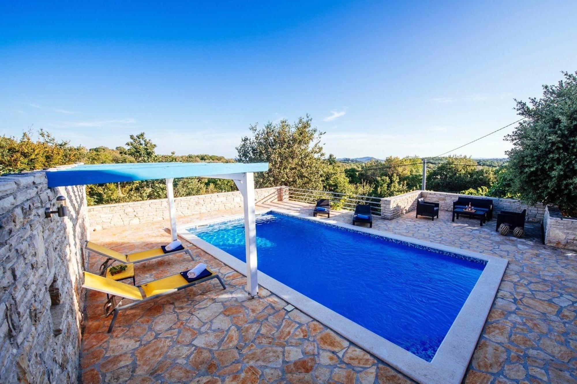 My Dalmatia - Holiday Home Korlat With Private Pool เบนโควัส ภายนอก รูปภาพ